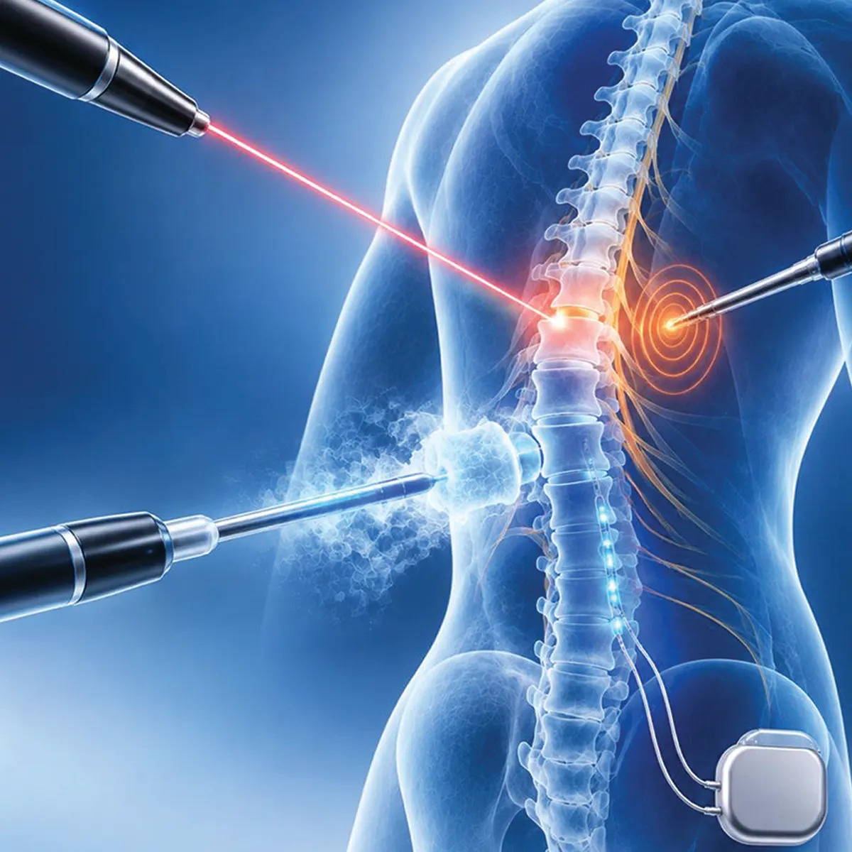 Minimally invasive spine interventions